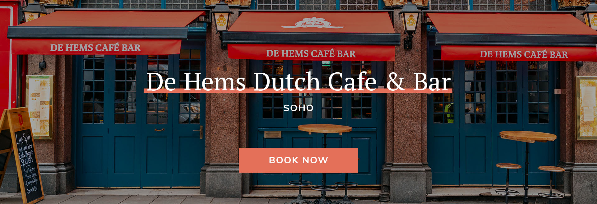 De Hems Dutch Cafe Bar Banner 1
